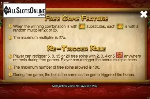 Free Spins. Fa Cai Chen from CQ9Gaming