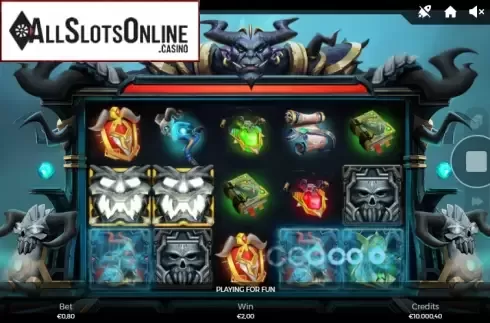 Win screen 1. Fall of the Beast from Spinmatic