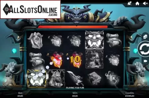 Win screen 2. Fall of the Beast from Spinmatic