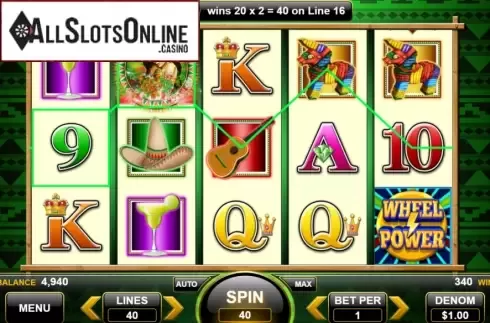 Win Screen 1. Fiesta Senorita from Spin Games