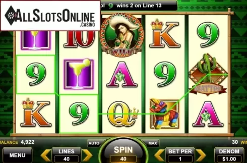 Win Screen 3. Fiesta Senorita from Spin Games