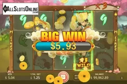 Big Win screen
