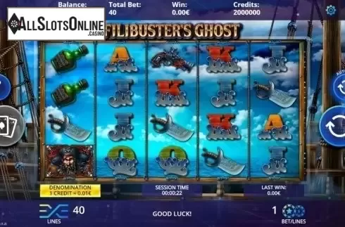Reel Screen. Filibusters Ghost from DLV