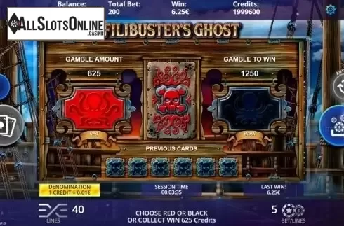 Gamble. Filibusters Ghost from DLV