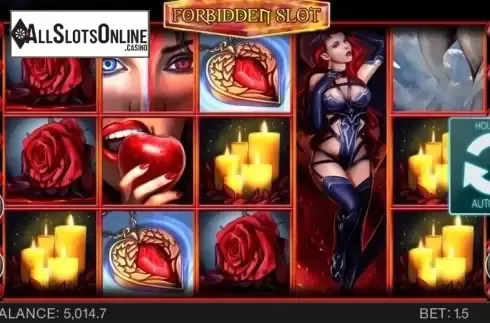Screen 2. Forbidden Slot from Spinomenal