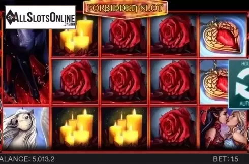 Screen 3. Forbidden Slot from Spinomenal