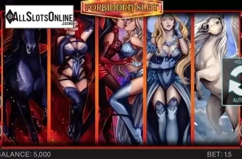 Screen 1. Forbidden Slot from Spinomenal