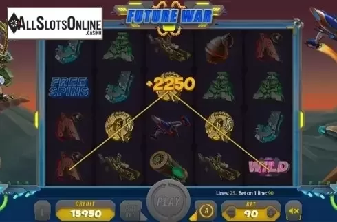 Game workflow 2. Future War from X Card
