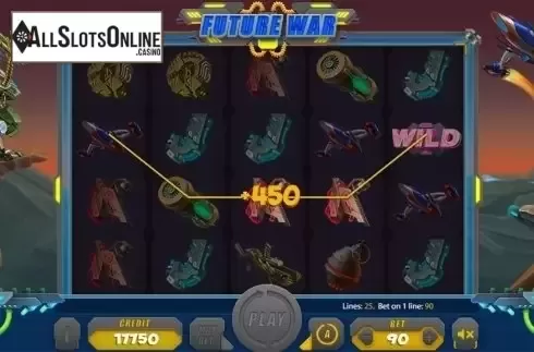 Game workflow . Future War from X Card