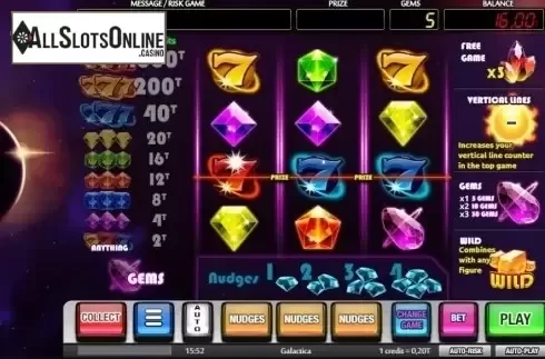 Win Screen. Galactica from MGA