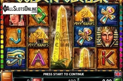 Screen2. Golden Obelisk from Casino Technology