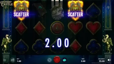 Gryphon's Castle slot screenshot 2
