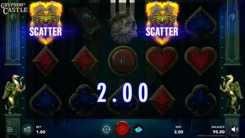 Gryphon's Castle slot screenshot 2