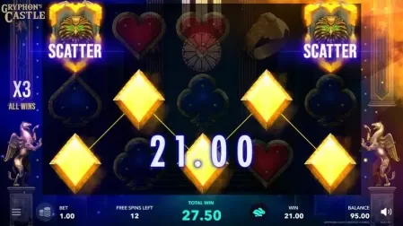 Gryphon's Castle slot screenshot 5