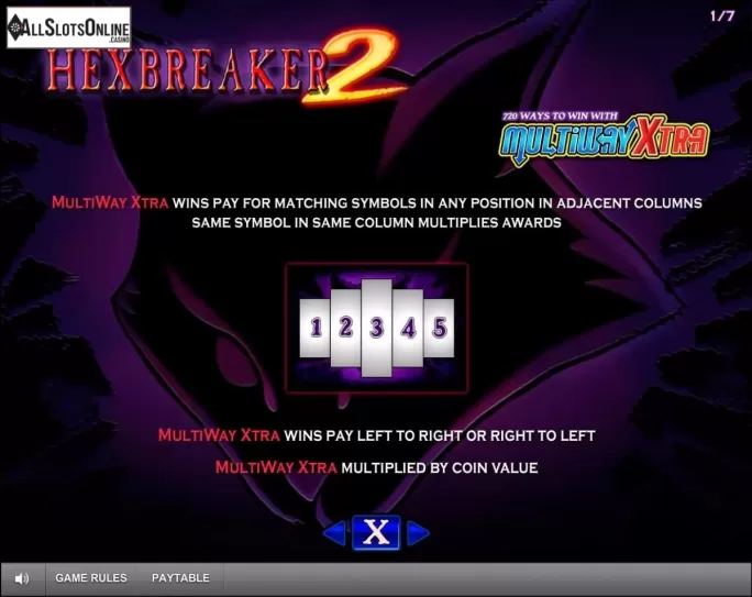 Screen2. Hexbreaker 2 from IGT