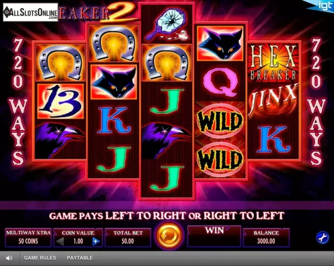 Screen9. Hexbreaker 2 from IGT