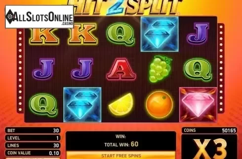 Screen 6. Hit2Split from NetEnt