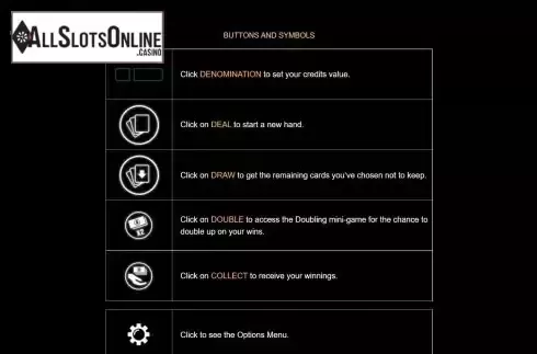 Game Rules screen 3