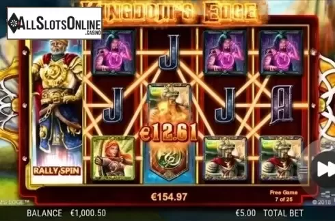 Win screen. Kingdom's Edge from NextGen