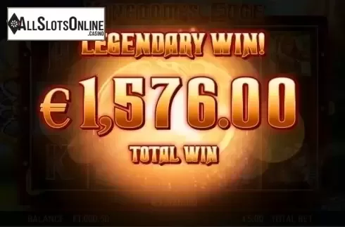 Win screen. Kingdom's Edge from NextGen