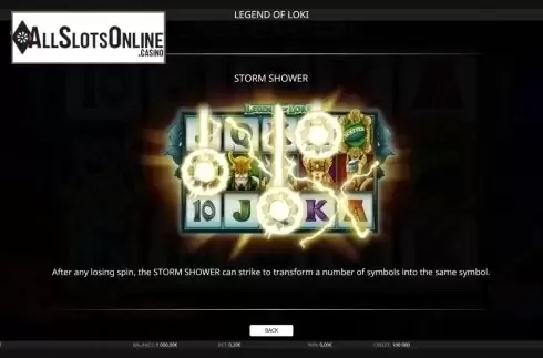 Paytable 5. Legend Of Loki from iSoftBet