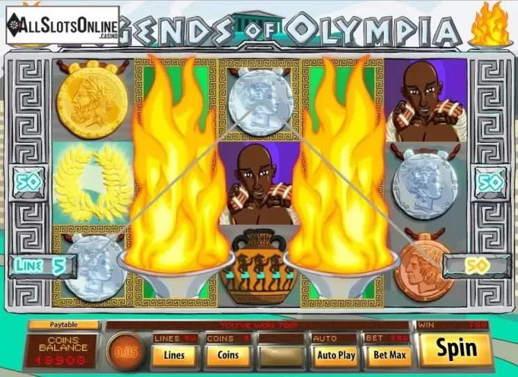 Screen7. Legends of Olympia from Genii