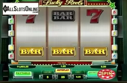 Screen 3. Lucky Reels (Playson) from Playson