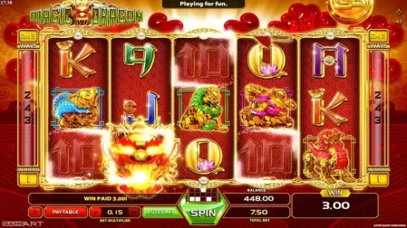 Magic Dragon slot screenshot 2
