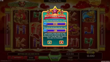 Magic Dragon slot screenshot 3
