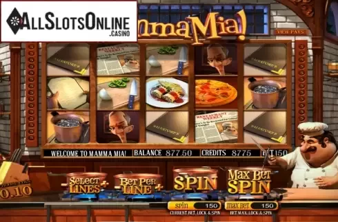 Reels. Mamma Mia (Betsoft) from Betsoft