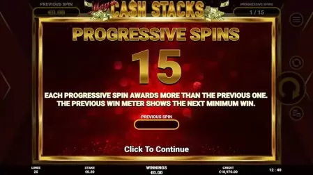 Mega Cash Stack slot screenshot 5