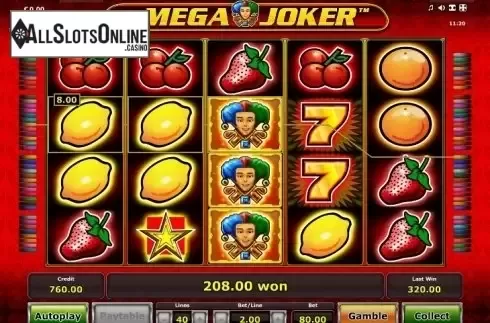 Wild. Mega Joker (Novomatic) from Greentube