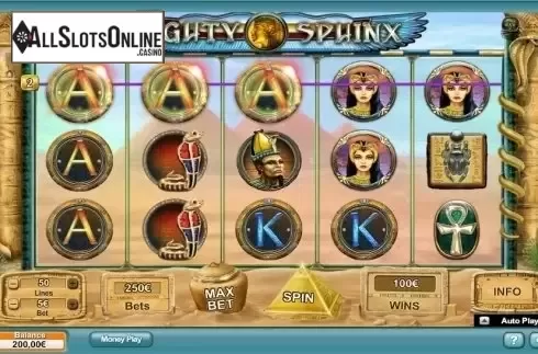 Screen 4. Mighty Sphinx from NeoGames