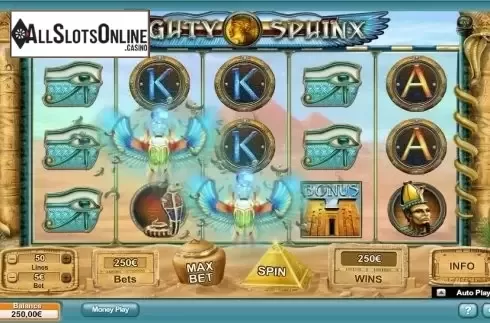 Screen 3. Mighty Sphinx from NeoGames