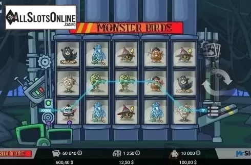 Screen7. Monster Birds from MrSlotty