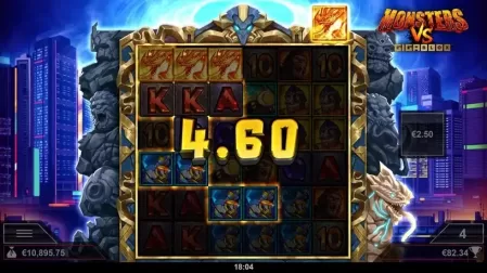 Monsters vs Gigablox slot screenshot 5
