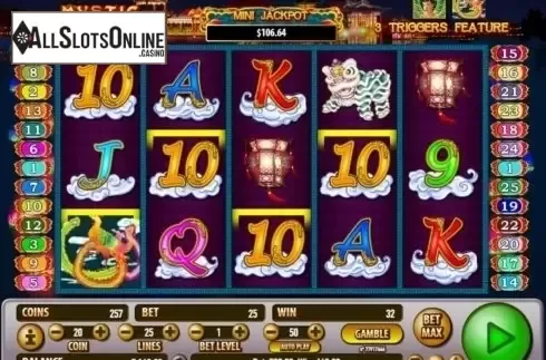 Win Screen 3. Mystic Fortune from Habanero