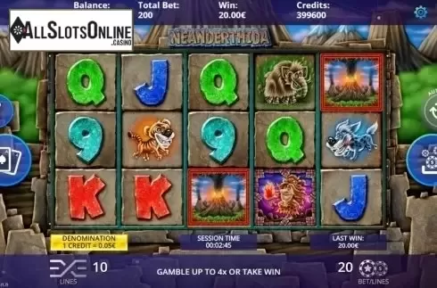 Win Screen. Neanderthida from DLV