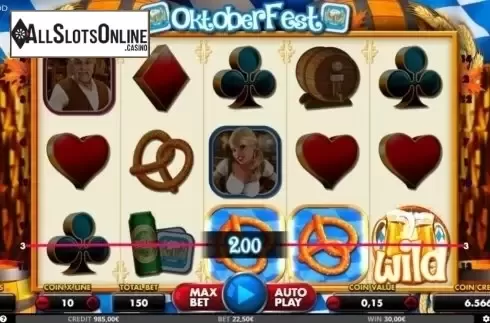 Win Screen. Oktoberfest (Capecod Gaming) from Capecod Gaming
