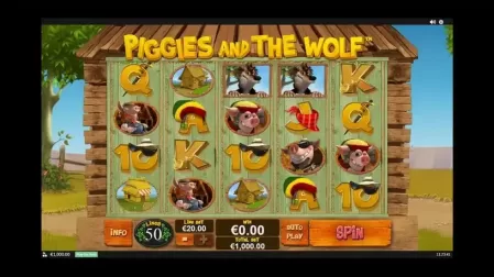 Piggies and The Wolf slot screenshot 2
