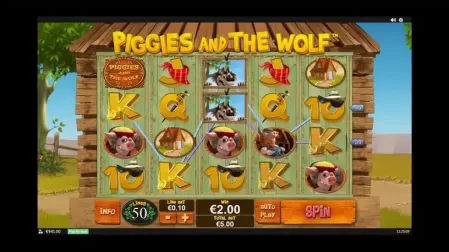 Piggies and The Wolf slot screenshot 3