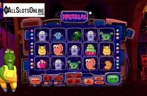 Game Workflow screen. Pipezillas from GamesOS