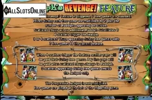 Feature 5. Return of the Rudolph from RTG