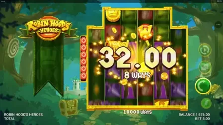 Robin Hood’s Heroes slot screenshot 3