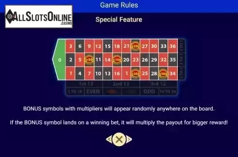 Game Rules screen 2