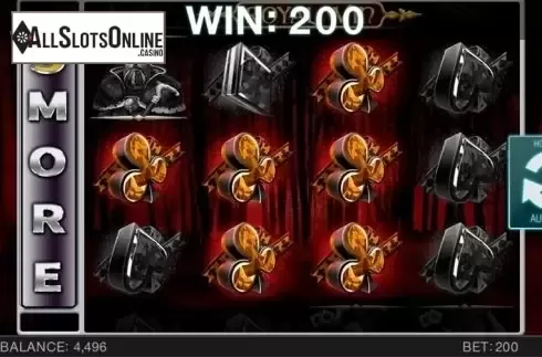 Win screen 3. Royal Win from Spinomenal