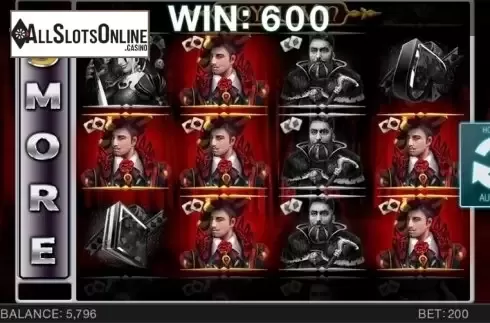 Win screen 2. Royal Win from Spinomenal
