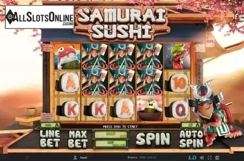 Screen 1. Samurai Sushi from GamePlay