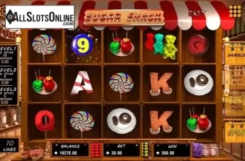Screen5. Sugar Shack from Booming Games