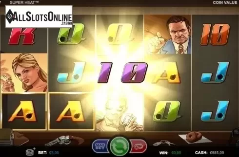 Win Screen. SuperHeat from Betsson Group